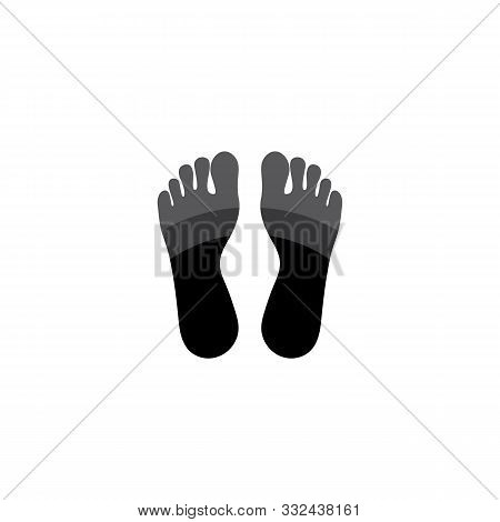 Foot Logo Template Vector
