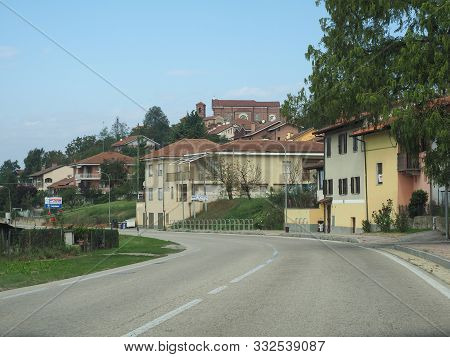 View Of The City Of Pralormo