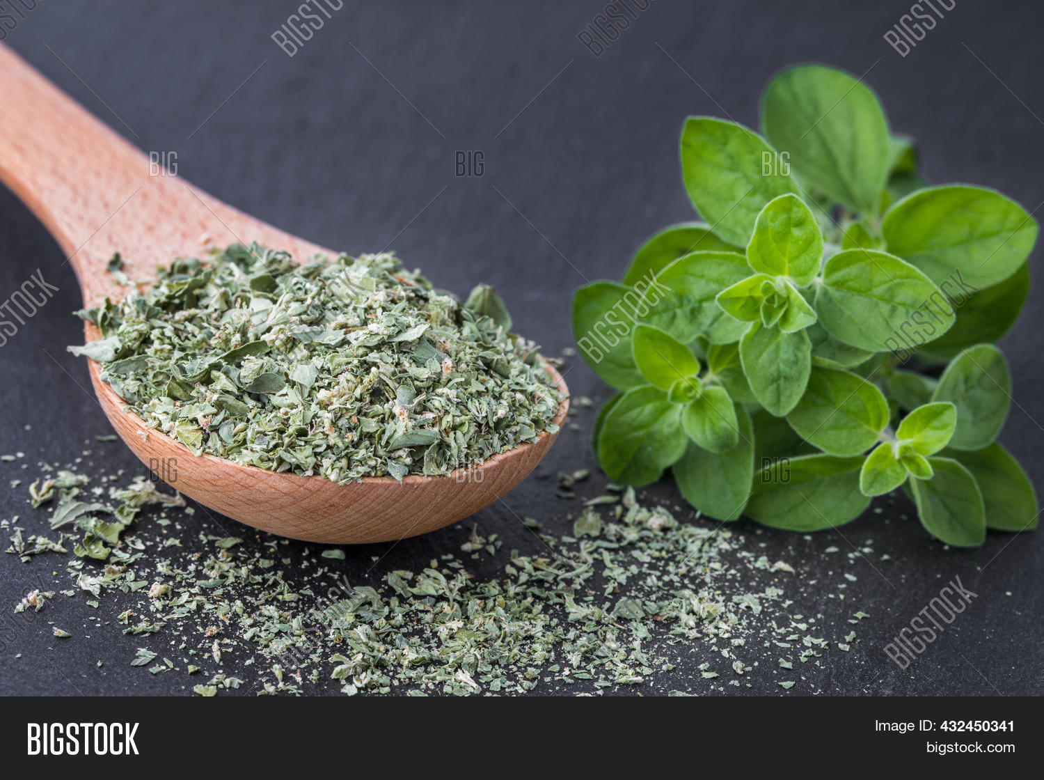 Dried Marjoram On Image & Photo (Free Trial) Bigstock