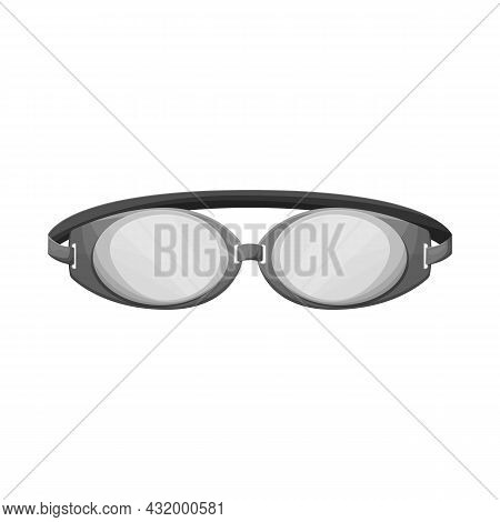 Isolated Object Of Glasses And Eyewear Logo. Graphic Of Glasses And Eyewear Stock Symbol For Web.
