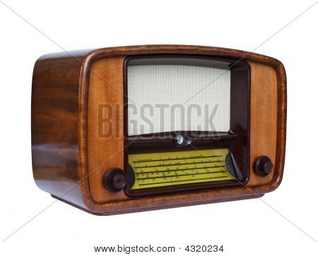 Rádio antigo tubo