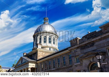 Marche Bonsecours In Montreal In A Sunny Day, Quebec, Canada