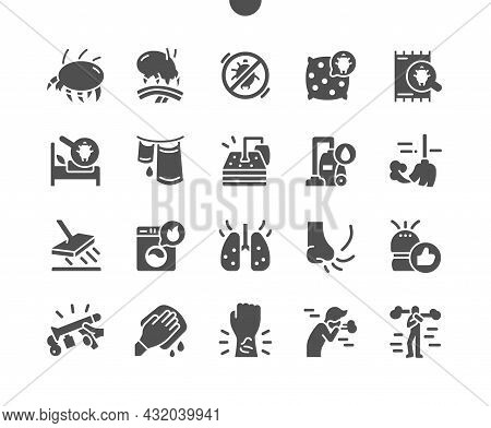 Dust Mites. Mattress Cleaning. Purified Air. Dust Mite In Bed. Insect, Disease, Tick, Parasite, Proh