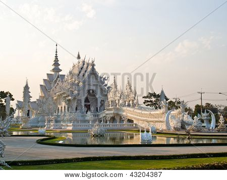 Wat Rong Khun At Chiang Rai, Thailand