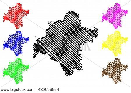 Schmalkalden-meiningen District (federal Republic Of Germany, Rural District, Free State Of Thuringi