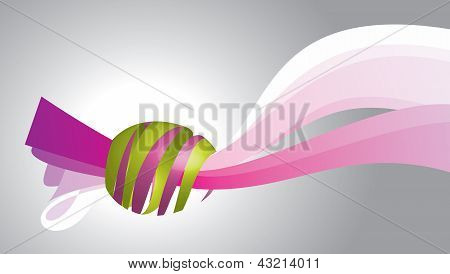 ไข่บน ribbon