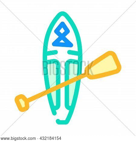 Sap Board Equipment Color Icon Vector. Sap Board Equipment Sign. Isolated Symbol Illustration