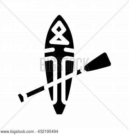Sap Board Equipment Glyph Icon Vector. Sap Board Equipment Sign. Isolated Contour Symbol Black Illus
