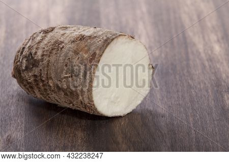 Malanga Edible Tuber - Root Of The Plant Called Colocasia Esculenta