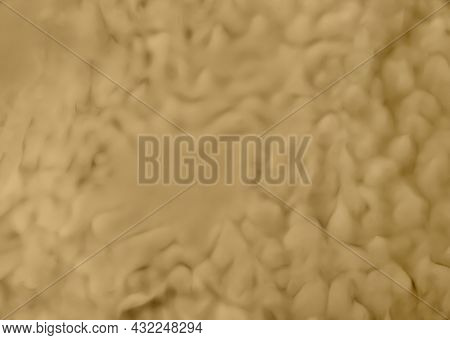 Full Frame Abstract Picture Showing A Muddy Water Cloud Pattern