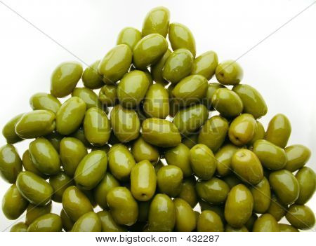 köstliche Gruppe von Oliven