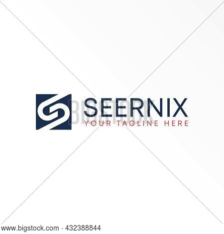 Letter S Free Logo Vector Stock. Square Abstract Design Concept. Can Be Used As A Symbol Related To 