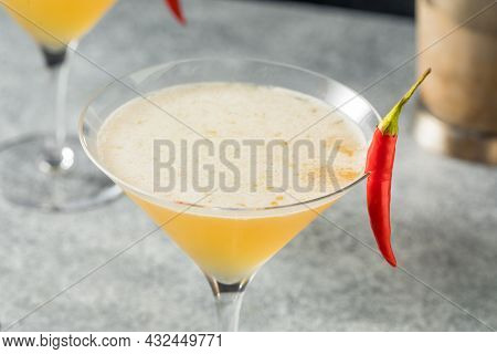 Boozy Refreshing Spicy Fifty Cocktail