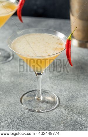 Boozy Refreshing Spicy Fifty Cocktail