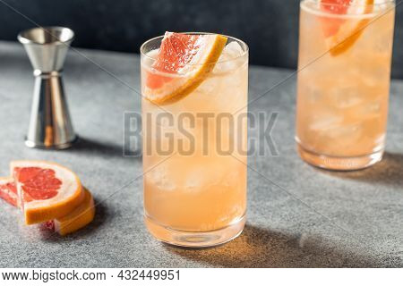 Boozy Refreshing Gin Radler Cocktail