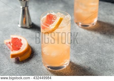 Boozy Refreshing Gin Radler Cocktail
