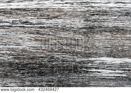 Wooden Background. Light Gray Wood Texture With White Elements