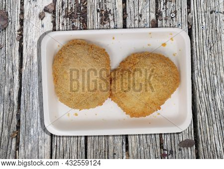 Chicken Steaks Drenched With Cheese And Fried Cordon Bleu Classico