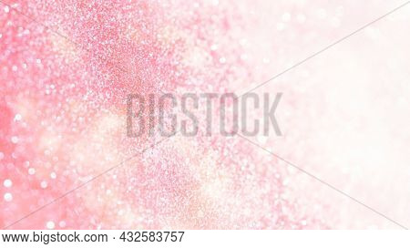 Light pink glitter gradient background