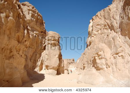 Canyon bianco In Egitto