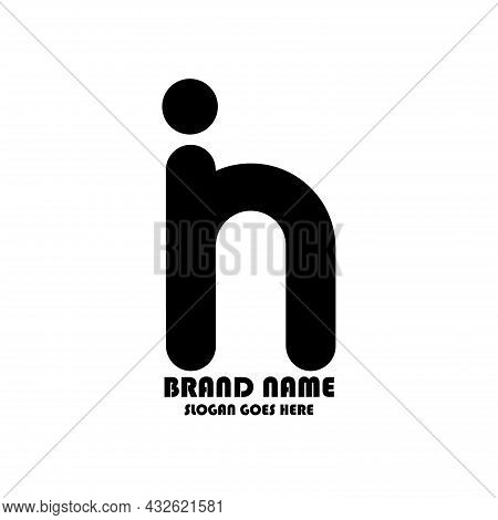 In Letter Desogn Logo Vector. In Business Design Logo Vector