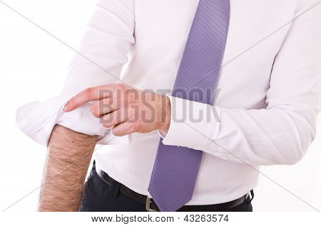 사업 소매 롤업입니다.
