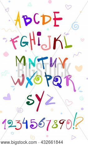 Alphabet. The Order Of The List Of Letters The Chief, The Basics.