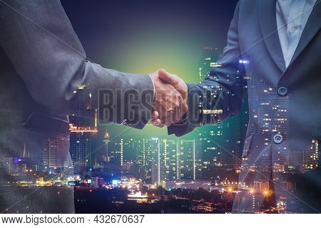 Business Team Showing Unity With Their Hands Together To Star Up Corporation In Teamwork Project In 