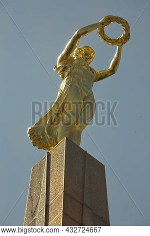Luxembourg. 05 May 2018. War Memorial Monument Of Remembrance 