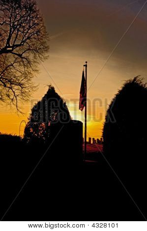 Morning At The Cemetery