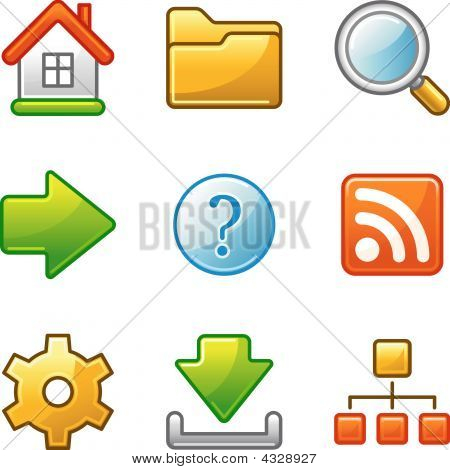 基本的な Web アイコンは、アルファ シリーズ