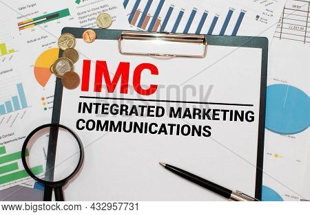 Notepad With Sign Integrated Marketing Communications Imc.