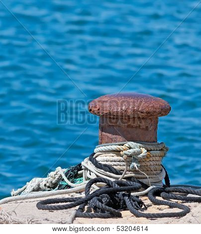 Rusty Bollard