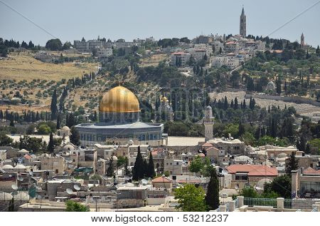 The Roofs Of Ancient Jerusalem