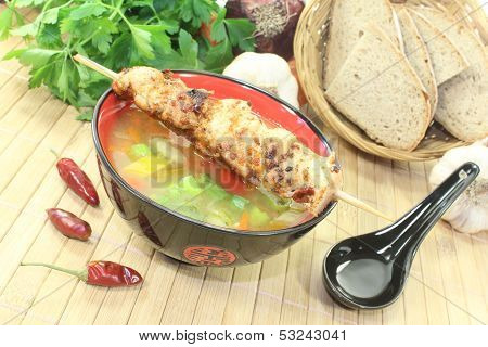 Delicious Asian Chicken Consomme