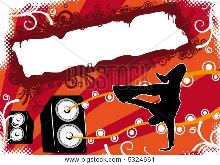Retro Breakdancer