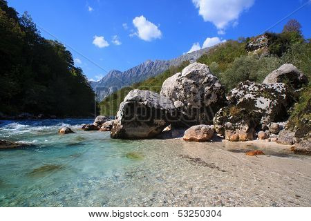 Soca River, Slovenia