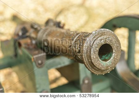 Small Cannon At Arkhangelskoye Palace, Russia
