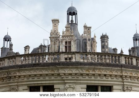 Castle of Chambord in Cher Valley France