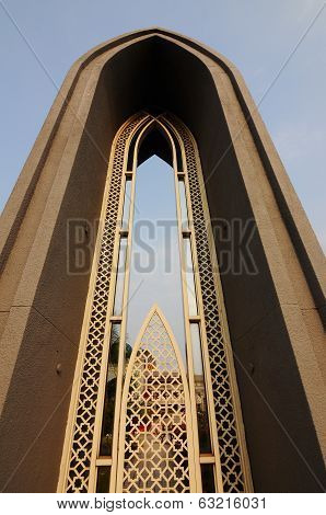 Main Gate of Sultan Abdul Samad Mosque (KLIA Mosque)