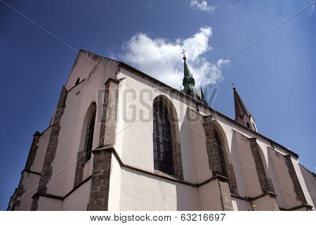 Church in Jindrichuv Hradec