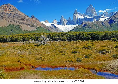 The Fitz Roy Massif, Chalten, Patagonia, Argentina