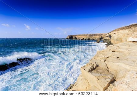 Beach in Fuerteventura, Canary Islands, Spain