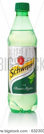 Bottle Of Schweppes Classic Mojito