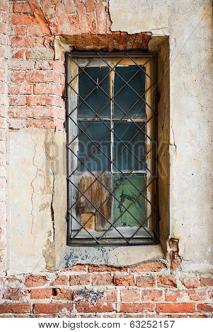 Old Window With Lattice