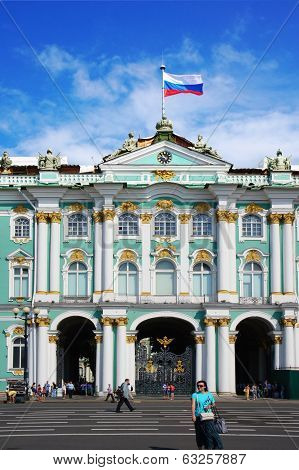 Details of Winter Palace, Saint Petersburg