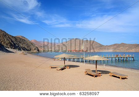 Views Of The Secluded Beach And The Gulf