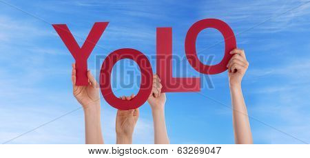Hands Holding Pieces Of A Puzzle With Copy Space