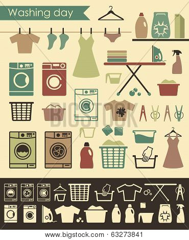 laundry icons