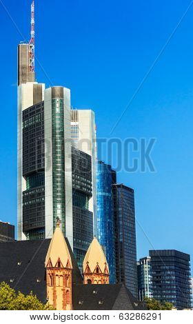 Skyline of Frankfurt on Main